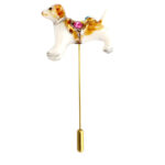 Spaniel Dog Pin Brooch
