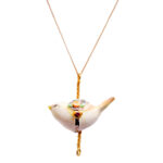 Merry Go Round Bird Necklace