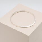 Silver Round Bangle