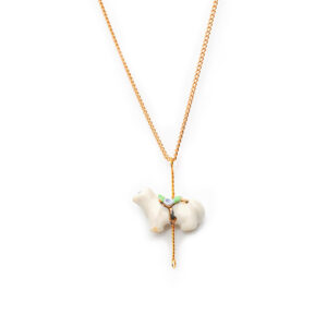 Merry Go Round Small Cat Necklace