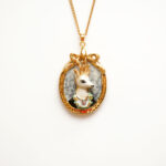 Prince Ambrose Deer Cameo Necklace
