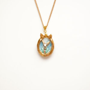 Lady Kamdyn Chihuahua Dog Cameo Necklace