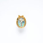 Lady Kamdyn Chihuahua Dog Cameo Brooch