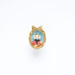 Little Lord Crispin Dachshund Dog Cameo Brooch