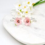 Pink Cherry Blossom Cufflinks