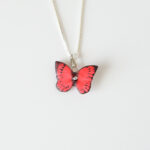 Red Butterfly Necklace