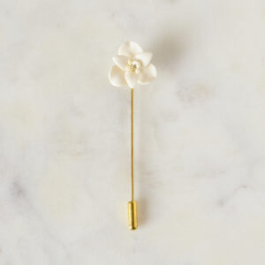 Peruvian Lily Pin Brooch - Plain