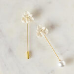 Peruvian Lily Pin Brooch