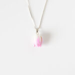 Pink Tulip Necklace