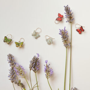 Butterfly Drop Earrings