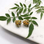 Cheetah Stud Earrings