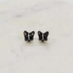 French Bulldog Stud Earrings