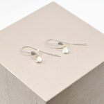 3 Leaves Clover Flower Hook Earrings