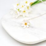 Porcelain Cosmos Necklace