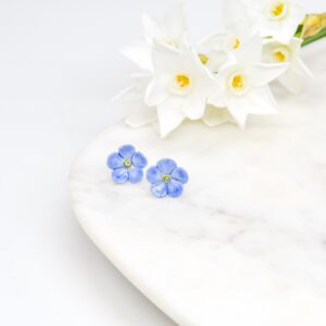 Forget Me Not Stud Earrings