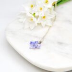 Porcelain Lilac Necklace