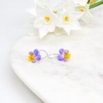 Viola Drop Earrings