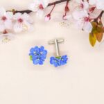 Forget Me Not Cufflinks