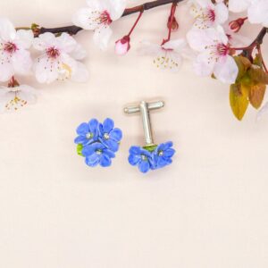 Forget Me Not Cufflinks