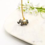 Porcelain Elephant Necklace