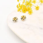 Porcelain Tiger Stud Earring