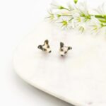 Jack Russel Stud Earrings