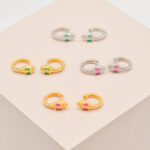 Snake Huggie Earrings