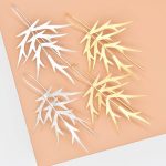 Autumn Leaf Statement Earrings
