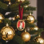 Deer Cameo Christmas Tree Decoration